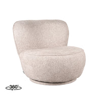LABEL51 Fauteuils Bunny - Taupe - Boucle