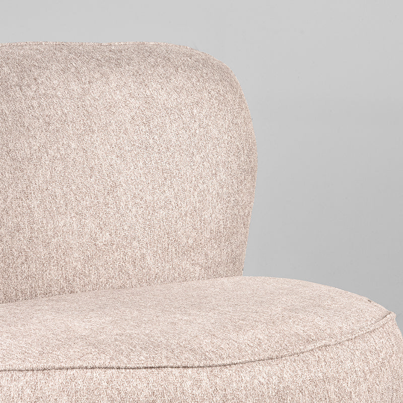 LABEL51 Fauteuils Bunny - Taupe - Boucle