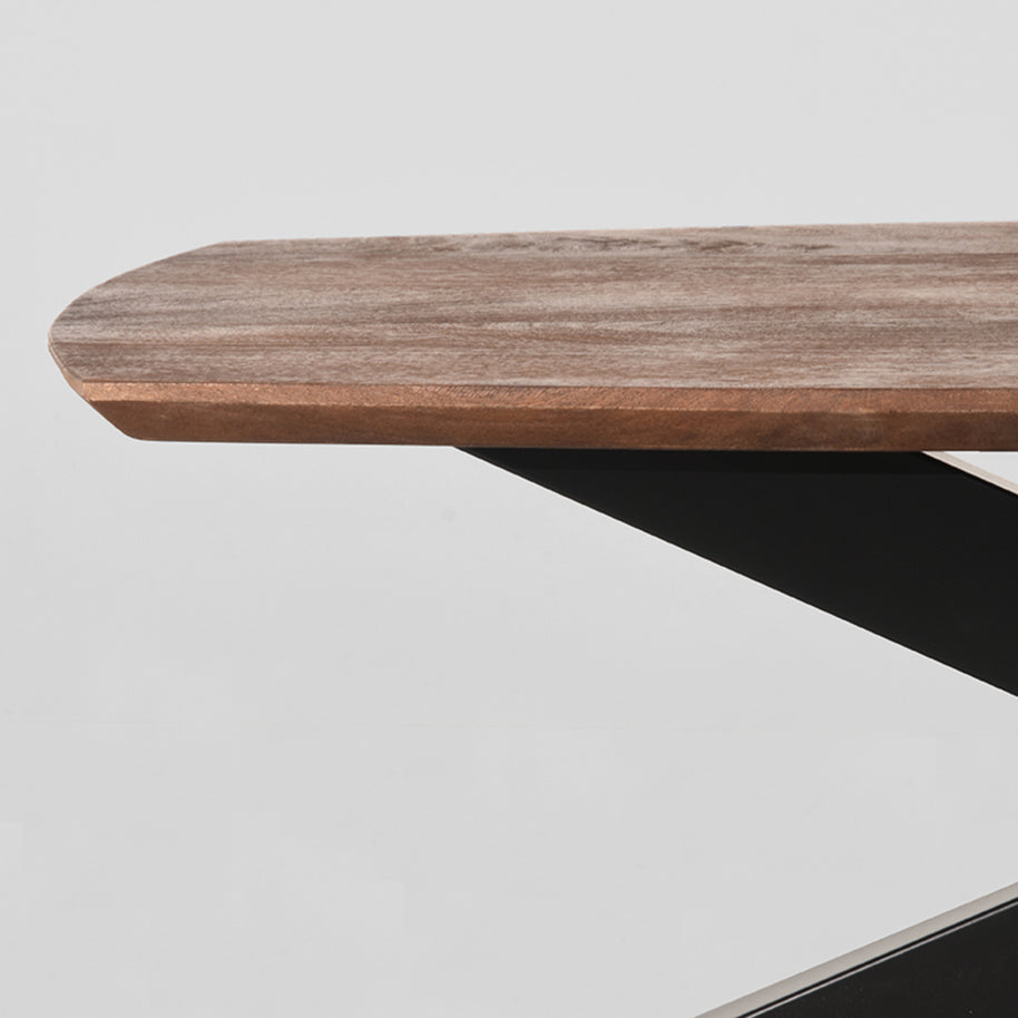 LABEL51 Salontafels Zane - Espresso - Mangohout - 120 cm