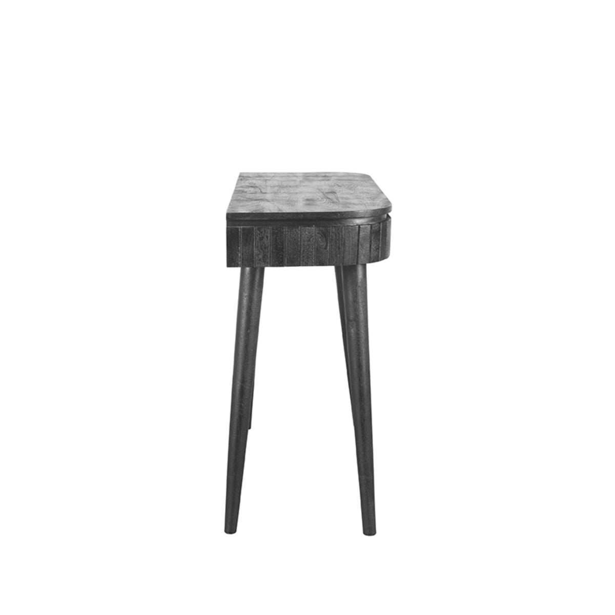LABEL51 Bureau's Nils - Zwart - Mangohout - 100 cm