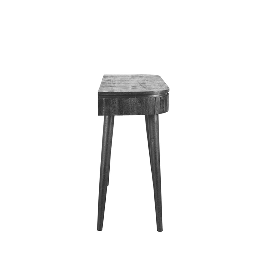 LABEL51 Bureau's Nils - Zwart - Mangohout - 100 cm