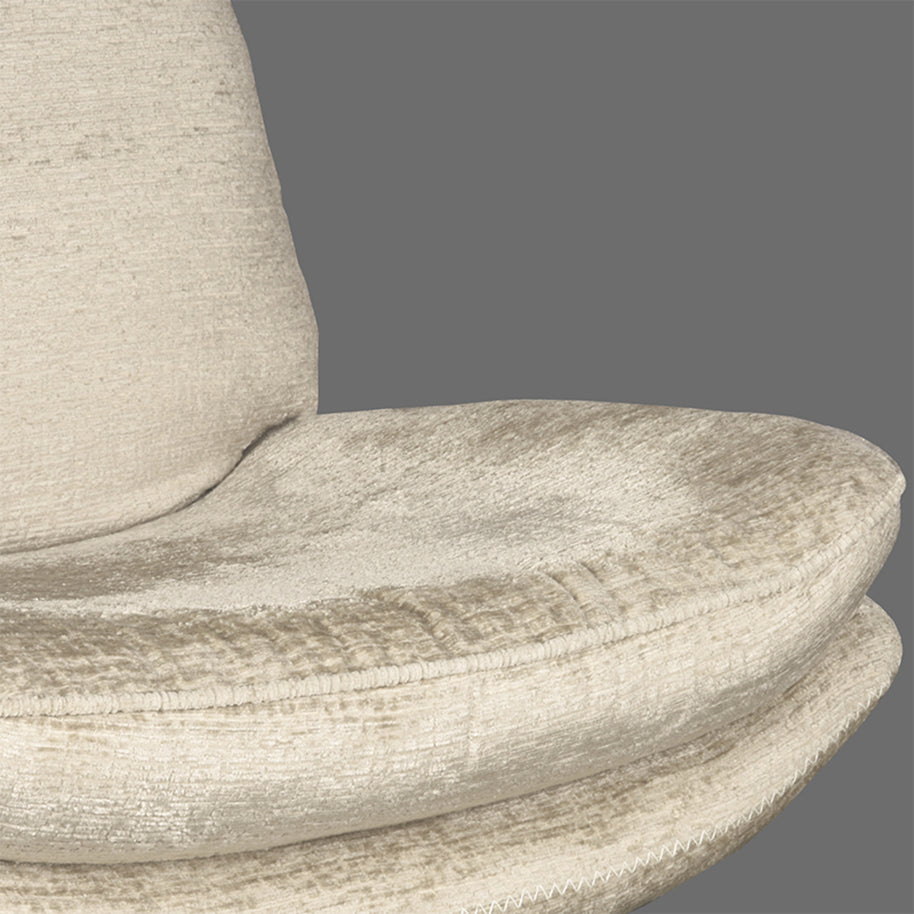LABEL51 Fauteuils Noel - Beige - Chenille - One Size