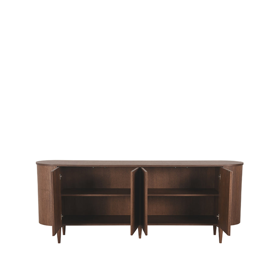 LABEL51 Dressoirs Oliva - Walnoot - Eiken - 220 cm