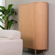 LABEL51 Bergkasten Oliva - Naturel - Eiken - 125 cm