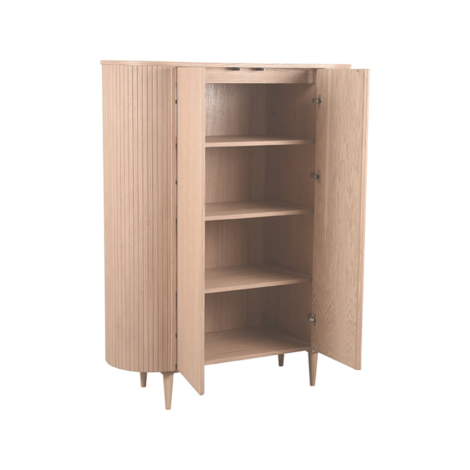 LABEL51 Bergkasten Oliva - Naturel - Eiken - 125 cm