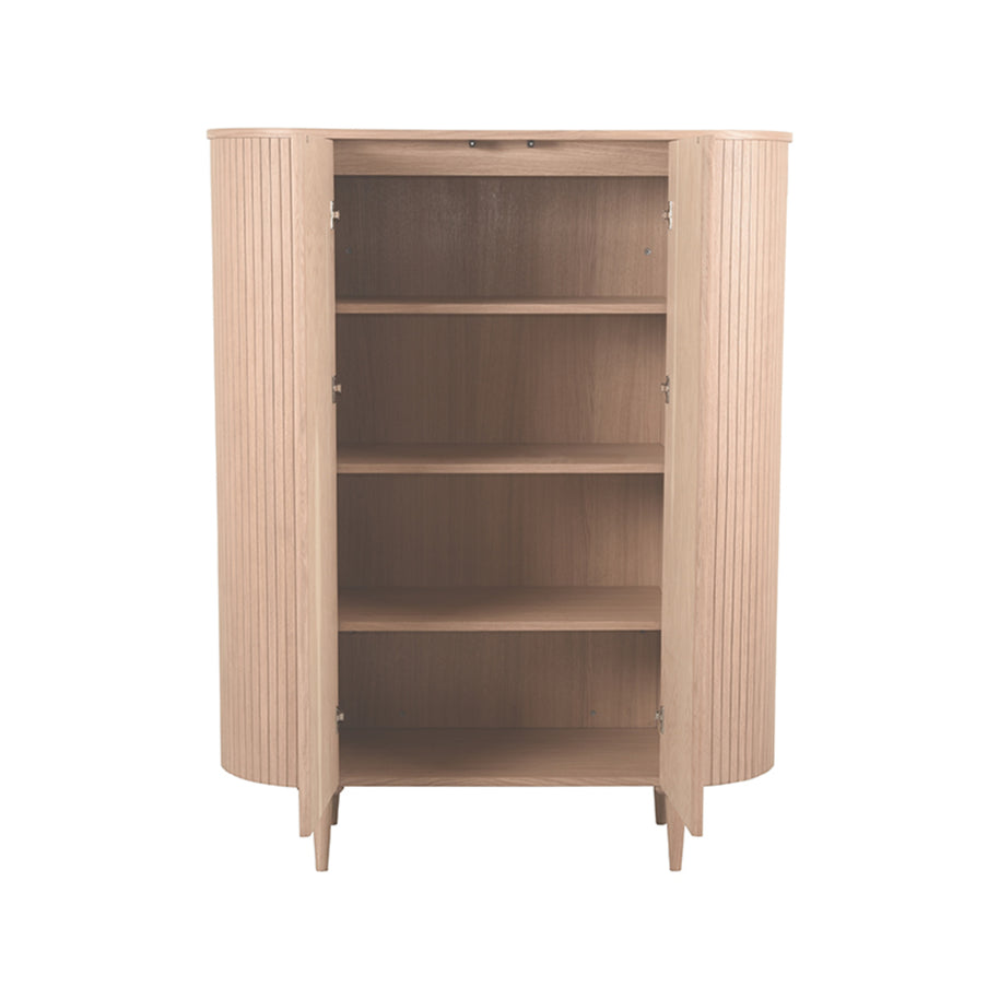 LABEL51 Bergkasten Oliva - Naturel - Eiken - 125 cm