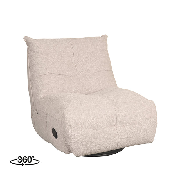 LABEL51 Fauteuils Take It Easy - Naturel - Boucle - One Size