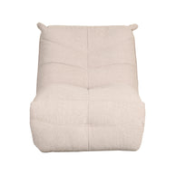 LABEL51 Fauteuils Take It Easy - Naturel - Boucle - One Size