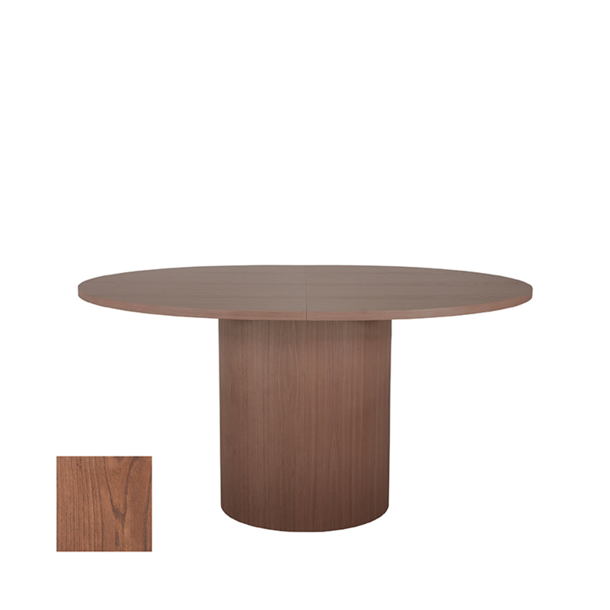 LABEL51 Eetkamertafels Oliva - Walnoot - Eiken - 150-200 cm - Uitschuifbaar