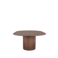 LABEL51 Eetkamertafels Oliva - Walnoot - Eiken - 150-200 cm - Uitschuifbaar