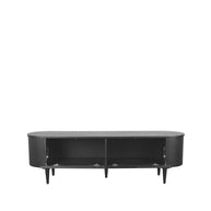 LABEL51 Tv-Meubels Oliva - Zwart - Eiken - 180 cm