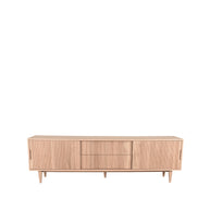 LABEL51 Tv-Meubels Jule - Naturel - Eiken - 200 cm
