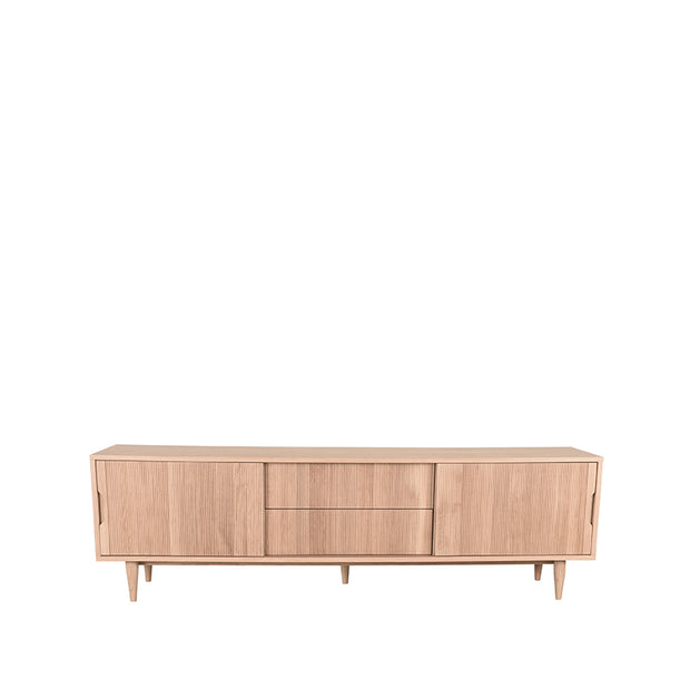 LABEL51 Tv-Meubels Jule - Naturel - Eiken - 200 cm