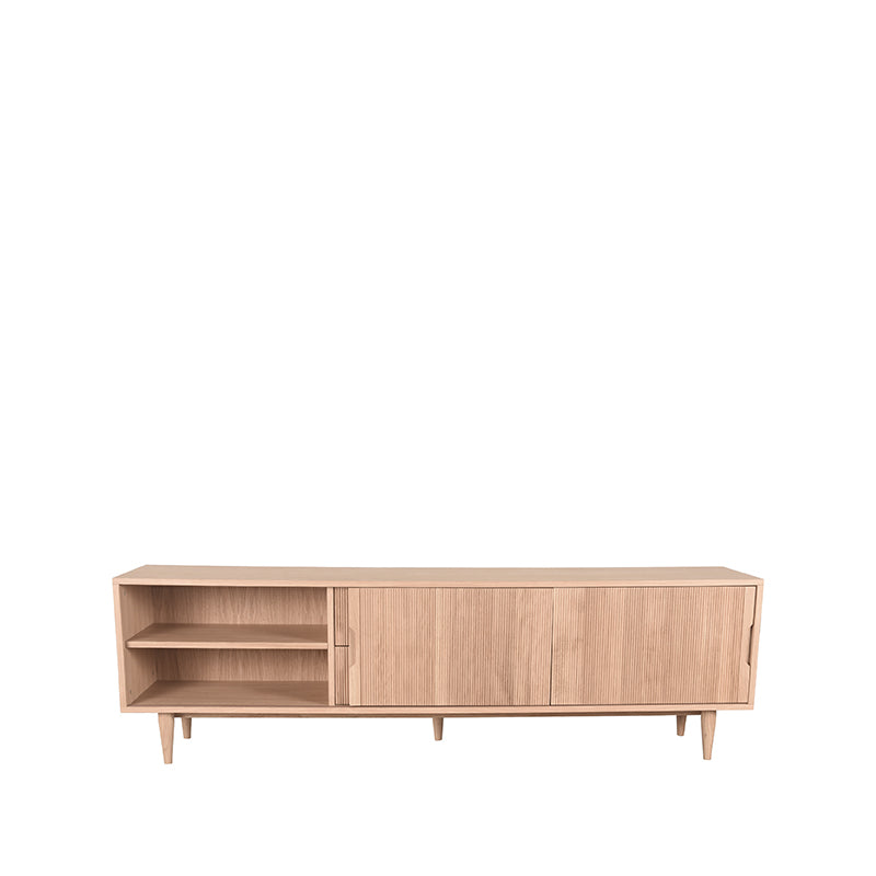 LABEL51 Tv-Meubels Jule - Naturel - Eiken - 200 cm