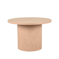 LABEL51 Salontafels Oliva - Naturel - Eiken - 60 cm - Rond