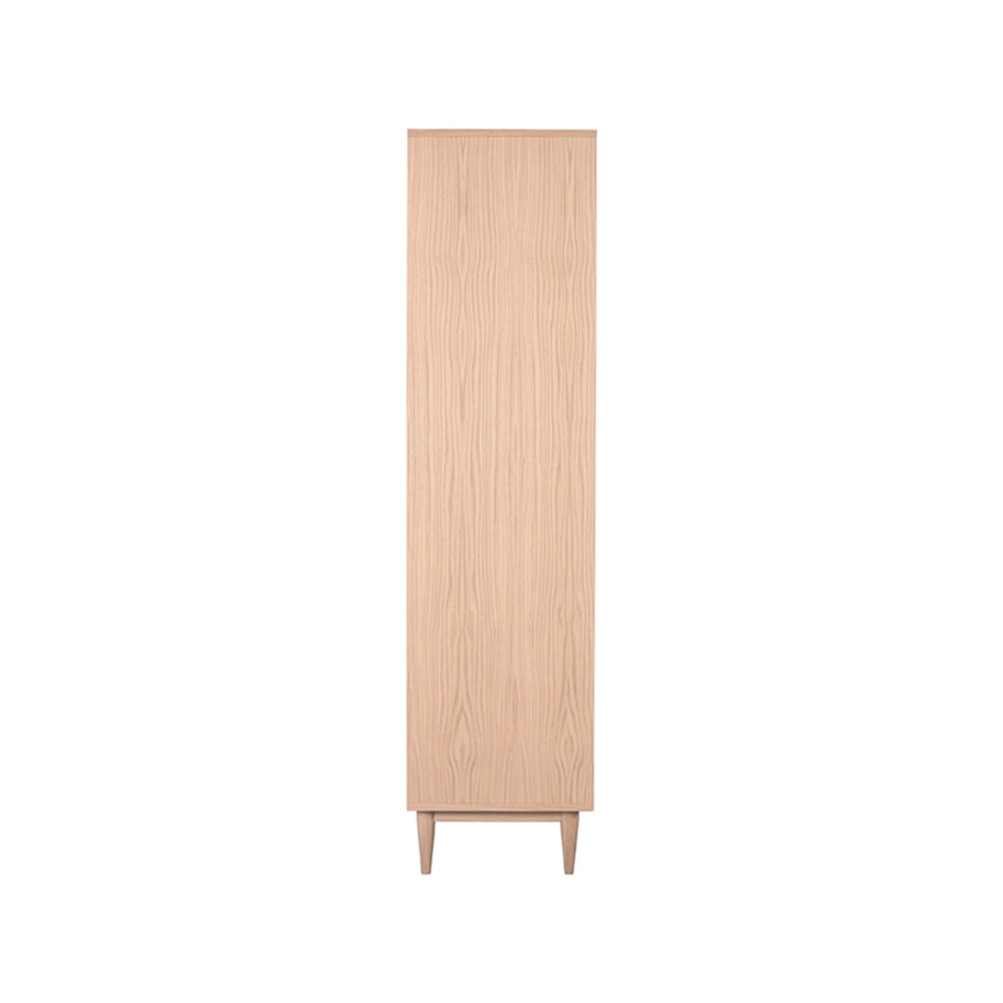 LABEL51 Vitrinekasten Jule - Naturel - Eiken - One Size