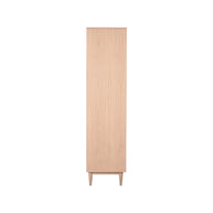 LABEL51 Vitrinekasten Jule - Naturel - Eiken - One Size