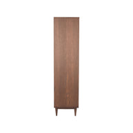 LABEL51 Vitrinekasten Jule - Walnoot - Eiken - One Size