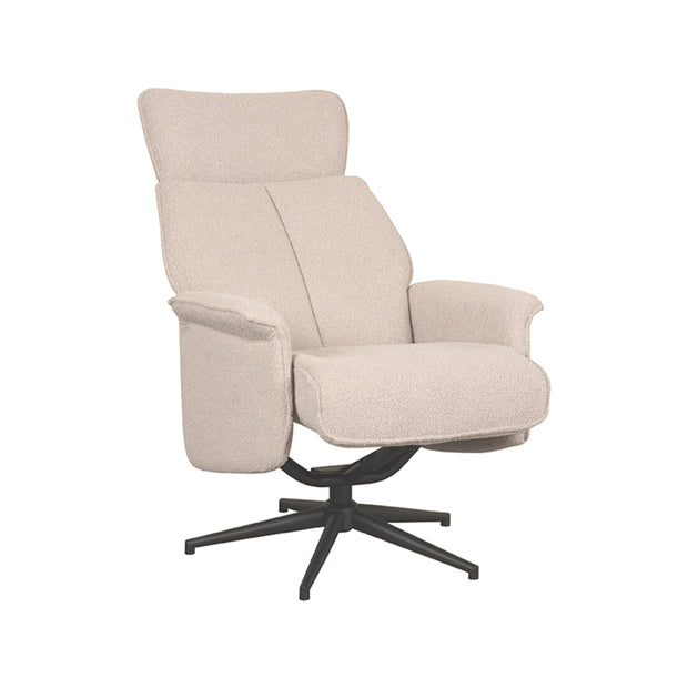 LABEL51 Fauteuils Verdal - Naturel - Boucle - Excl. Hocker