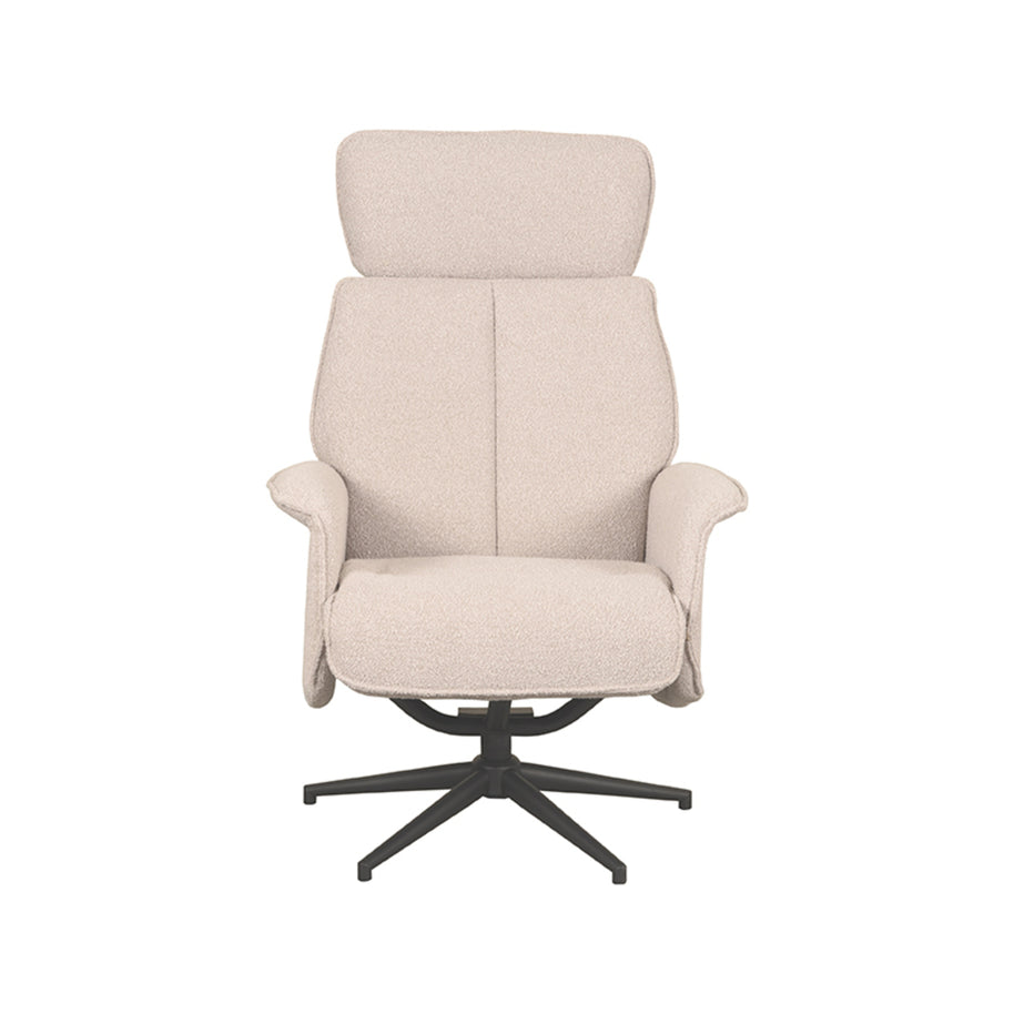 LABEL51 Fauteuils Verdal - Naturel - Boucle - Excl. Hocker