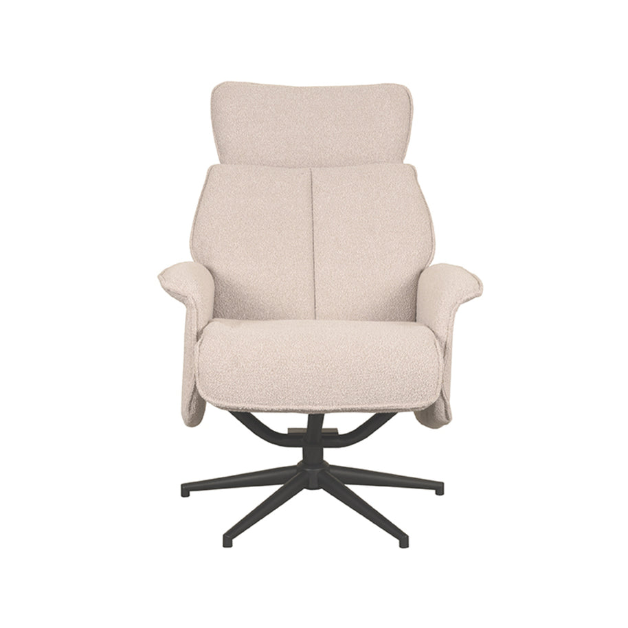 LABEL51 Fauteuils Verdal - Naturel - Boucle - Excl. Hocker
