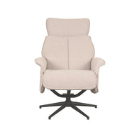 LABEL51 Fauteuils Verdal - Naturel - Boucle - Excl. Hocker