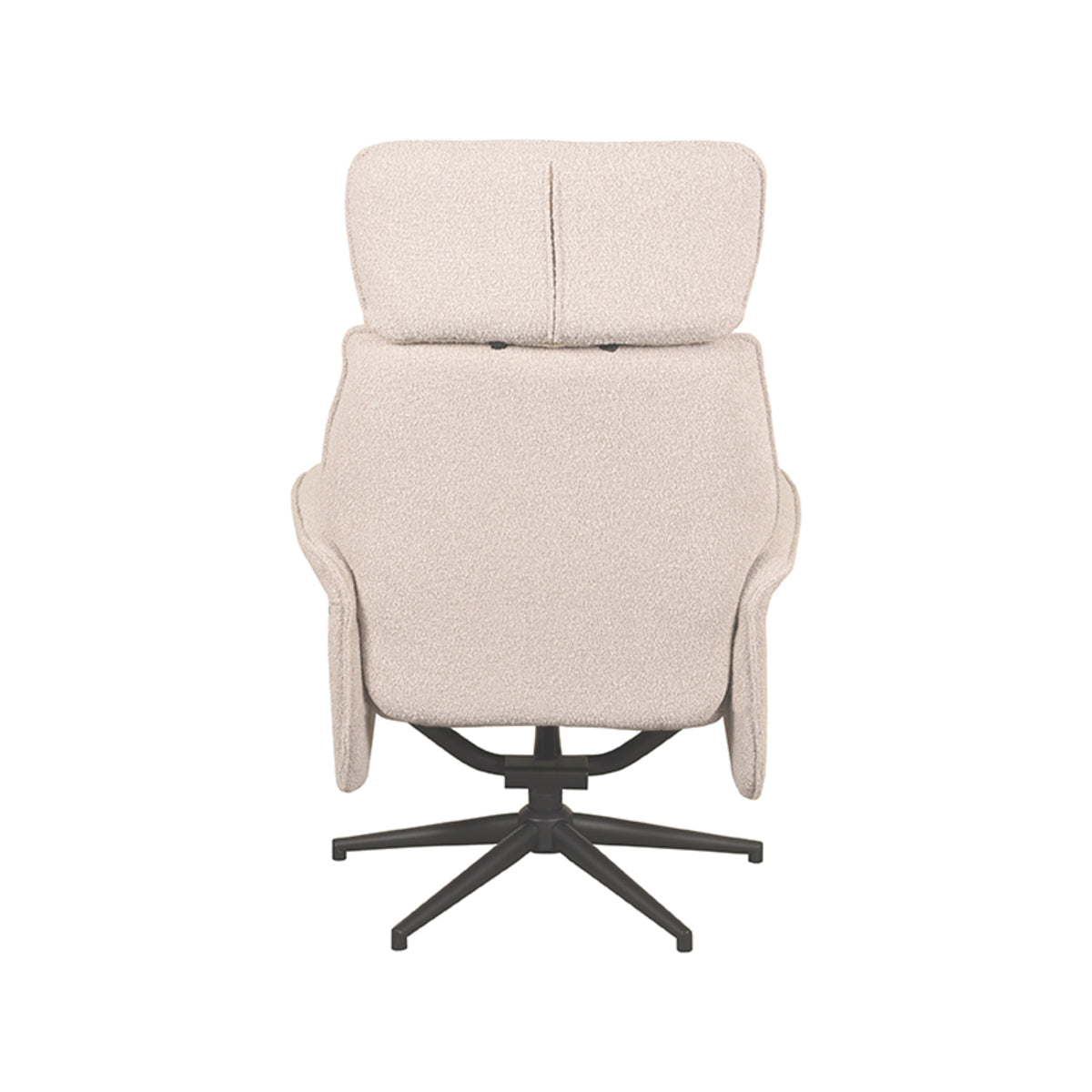 LABEL51 Fauteuils Verdal - Naturel - Boucle - Excl. Hocker