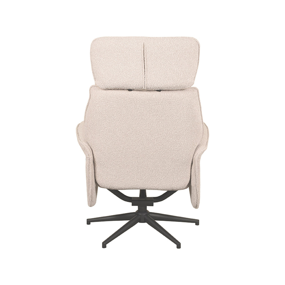 LABEL51 Fauteuils Verdal - Naturel - Boucle - Excl. Hocker