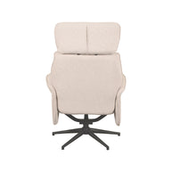 LABEL51 Fauteuils Verdal - Naturel - Boucle - Excl. Hocker