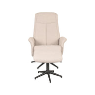 LABEL51 Fauteuils Bergen - Coral - Boucle - Incl. Hocker