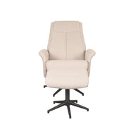 LABEL51 Fauteuils Bergen - Coral - Boucle - Incl. Hocker
