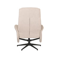 LABEL51 Fauteuils Bergen - Coral - Boucle - Incl. Hocker