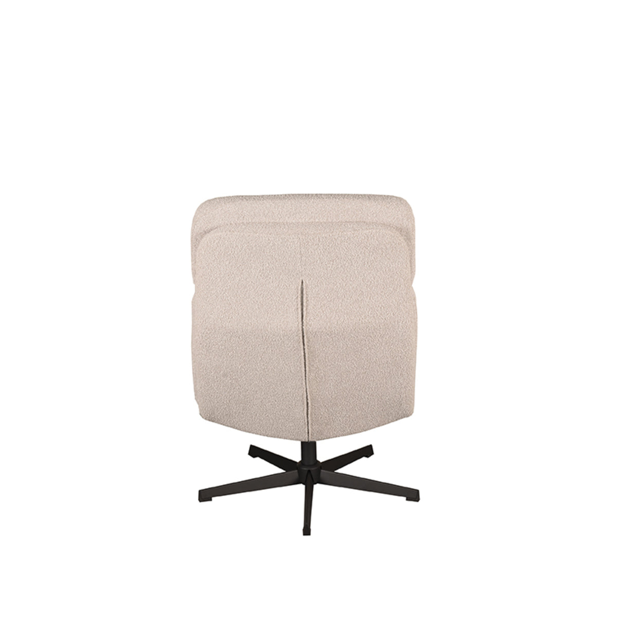 LABEL51 Fauteuils Alvar - Naturel - Boucle - Incl. Hocker