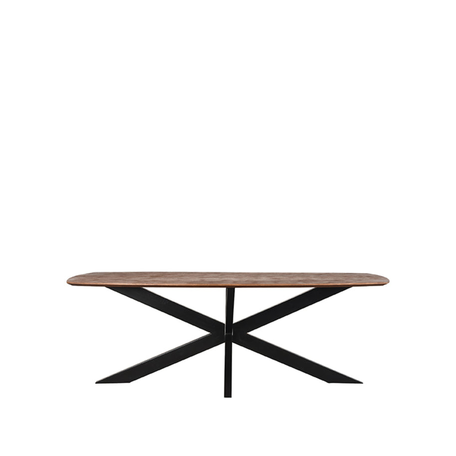 LABEL51 Eetkamertafels Zane - Espresso - Mangohout - 190 cm