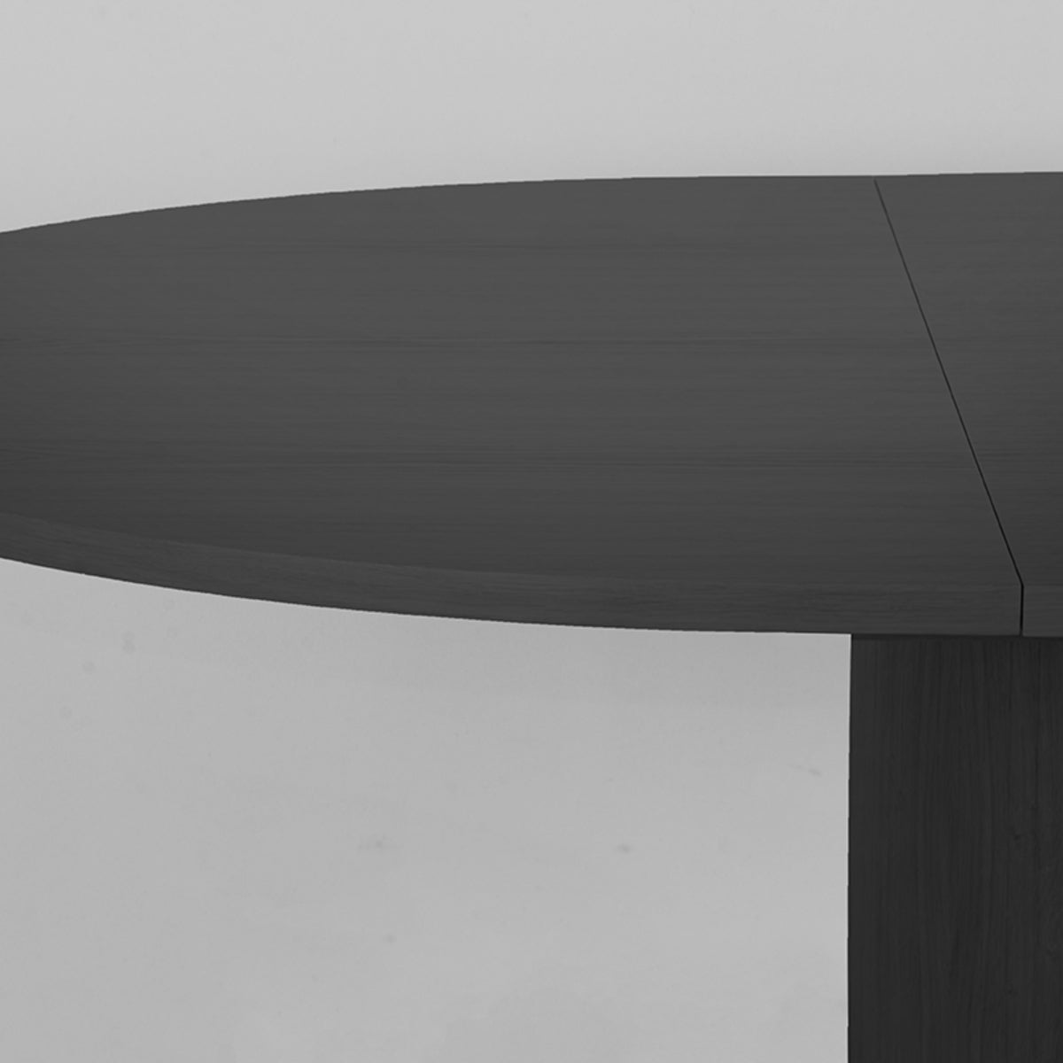 LABEL51 Eetkamertafels Oliva - Zwart - Eiken - 150-200 cm - Uitschuifbaar