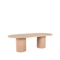 LABEL51 Eetkamertafels Oliva - Naturel - Eiken - 240 cm