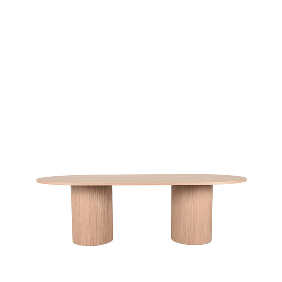LABEL51 Eetkamertafels Oliva - Naturel - Eiken - 240 cm