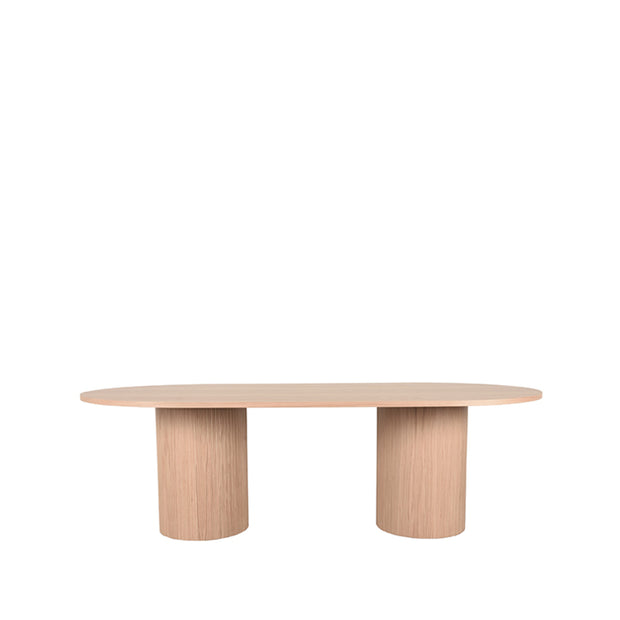 LABEL51 Eetkamertafels Oliva - Naturel - Eiken - 240 cm