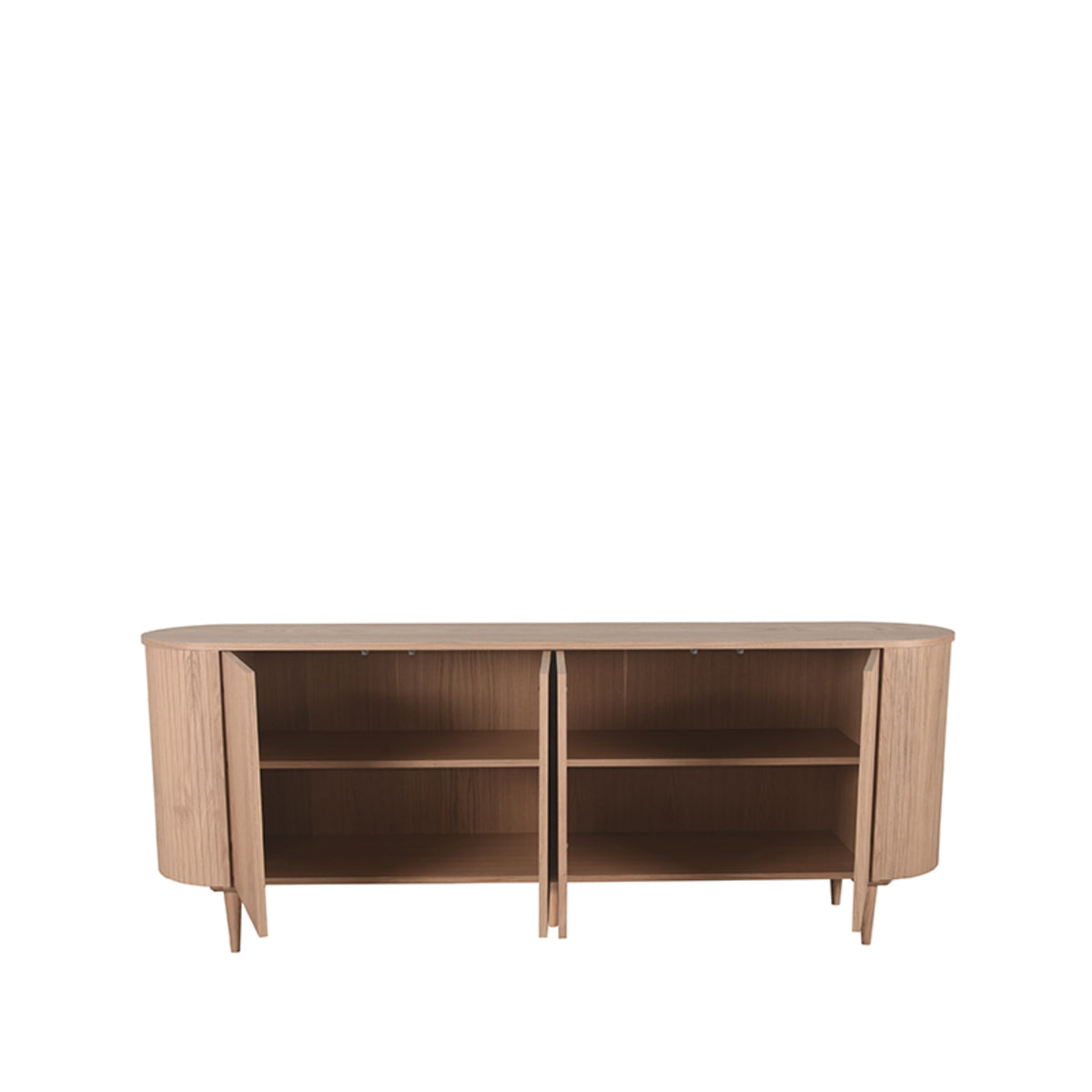 LABEL51 Dressoirs Oliva - Naturel - Eiken - 220 cm
