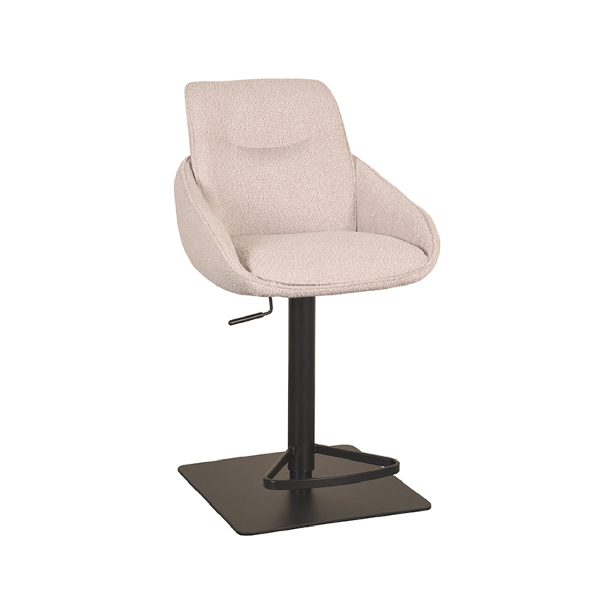 LABEL51 Barkrukken Beauty - Naturel - Boucle - Gaslift