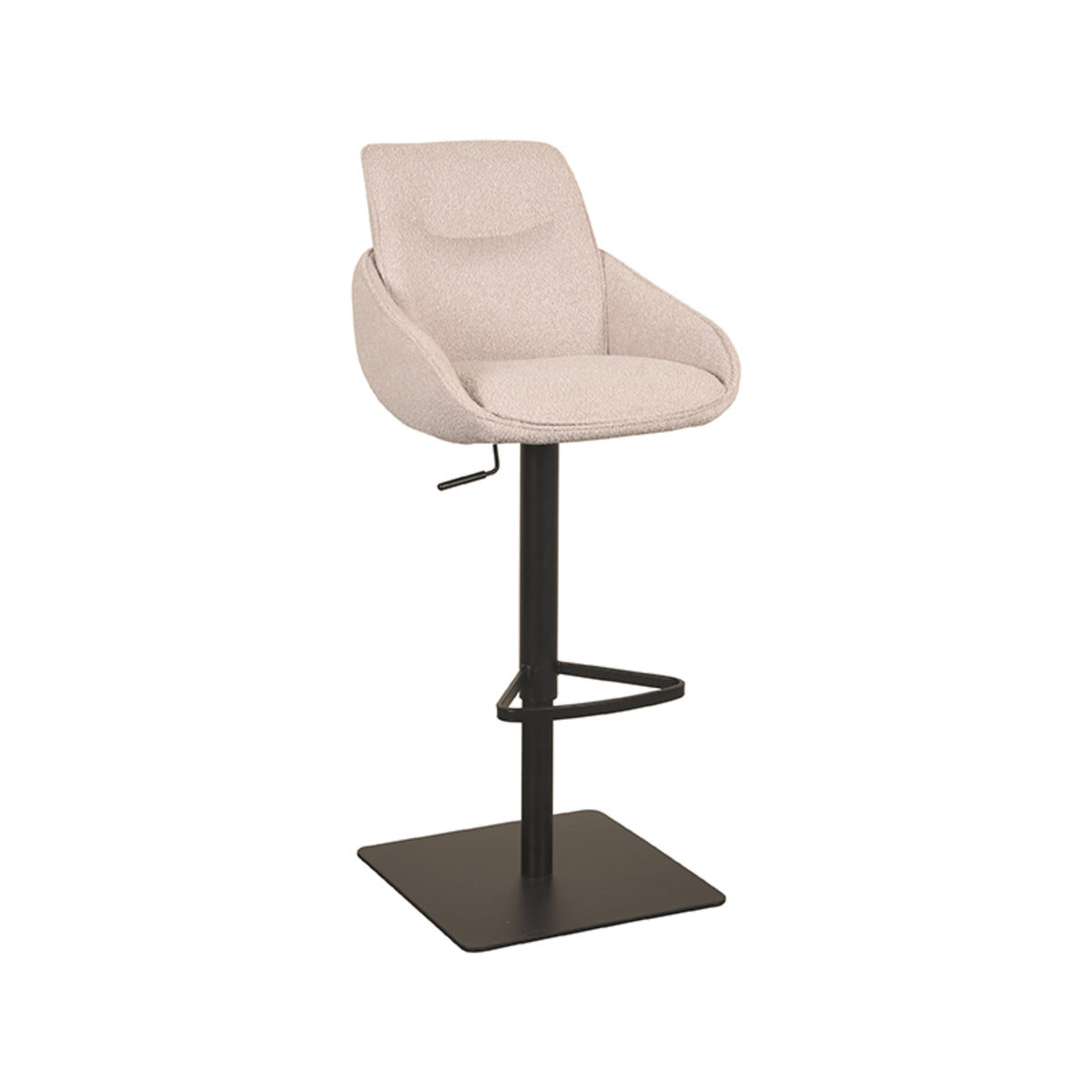 LABEL51 Barkrukken Beauty - Naturel - Boucle - Gaslift
