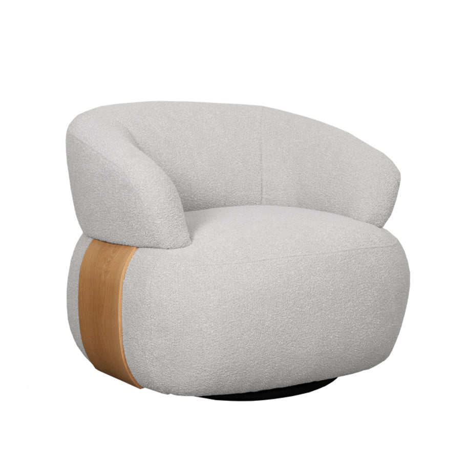 LABEL51 Fauteuils Valenza - Naturel - Boucle - One Size