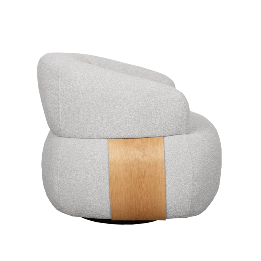 LABEL51 Fauteuils Valenza - Naturel - Boucle - One Size