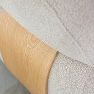 LABEL51 Fauteuils Valenza - Naturel - Boucle - One Size