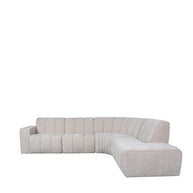 LABEL51 Hoekbanken Vitoro - Naturel - Chenille - Hoekbank Rechts