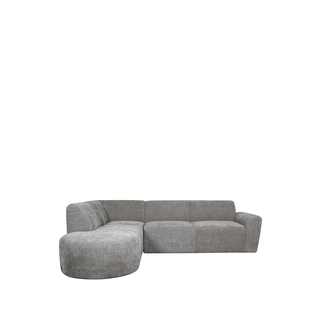 LABEL51 Hoekbanken Espen - Stone - Chenille - Hoekbank Links