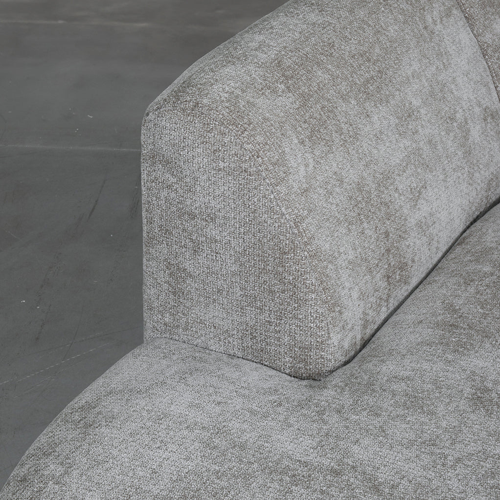 LABEL51 Hoekbanken Espen - Stone - Chenille - Hoekbank Links