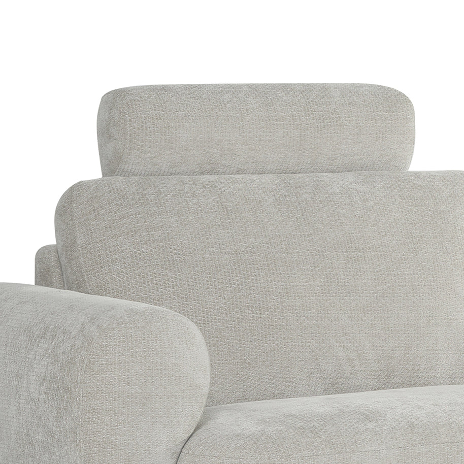 LABEL51 Sierkussens Milano - Naturel - Chenille - Hoofdsteun