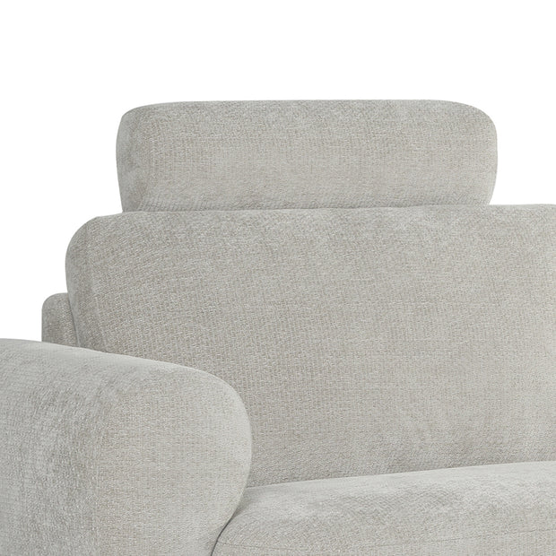 LABEL51 Sierkussens Milano - Naturel - Chenille - Hoofdsteun