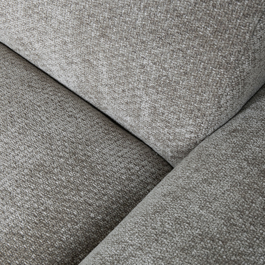 LABEL51 Hoekbanken Espen - Stone - Chenille - Hoekbank Rechts